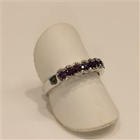 Anello Vidali Gioielli Donna in Oro bianco Zircone ANOR-40-34 - ANOR-40-34